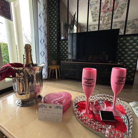 Romantisme Et Glamour Avec Spa ,Jardin Proche Zenith Dijon Eksteriør billede