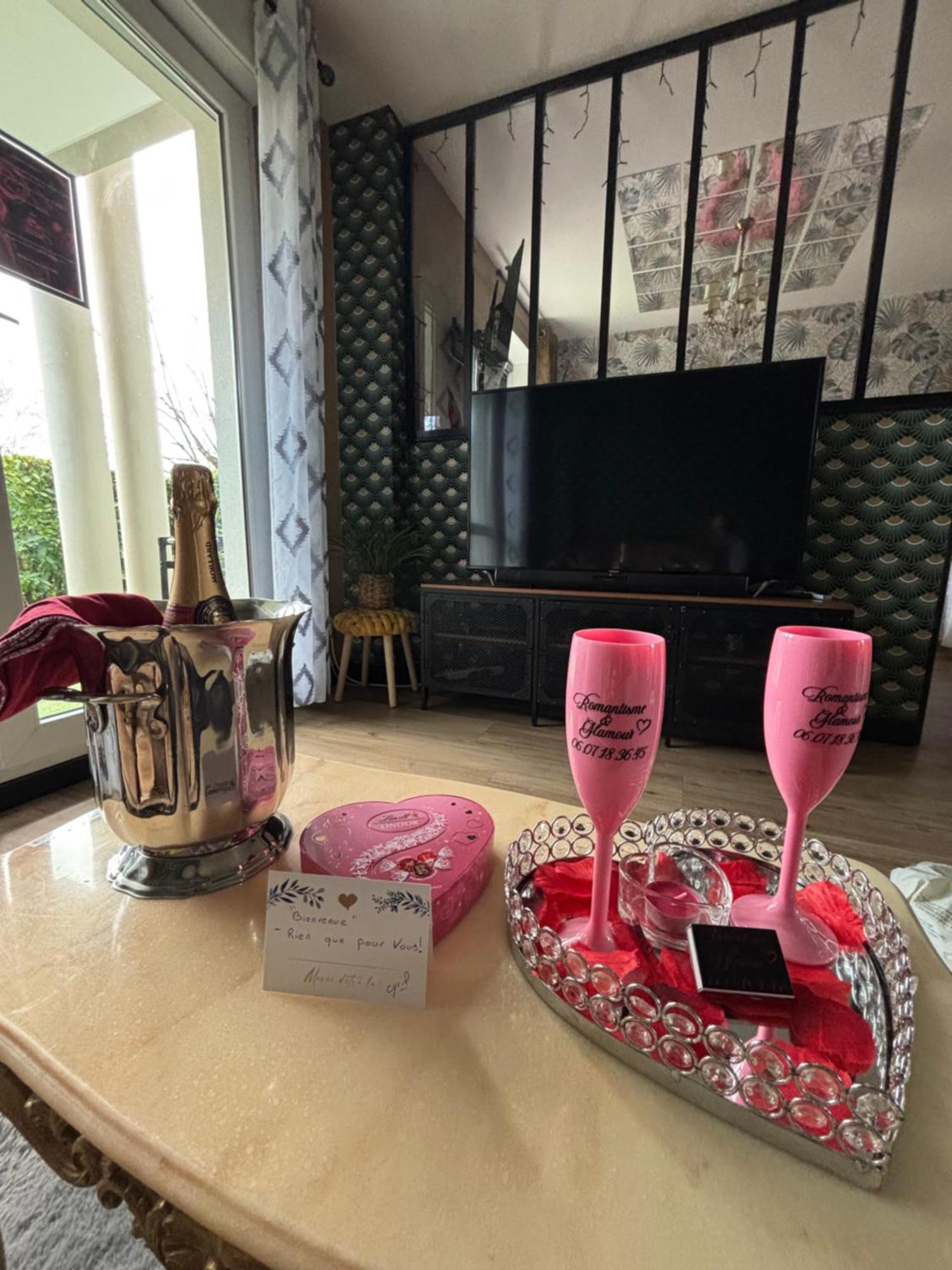 Romantisme Et Glamour Avec Spa ,Jardin Proche Zenith Dijon Eksteriør billede